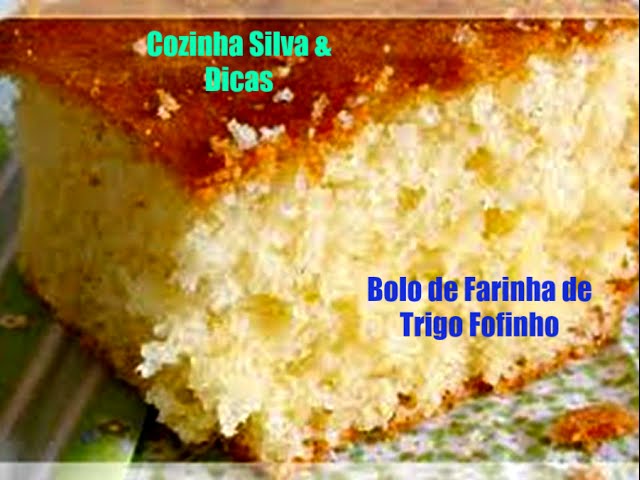 Receita de bolo de farinha de trigo ~ Conheça Minas na Cozinha