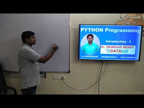 Python Programming by Srinivas Reddy - DATAhill Solutions - learn Programming Fundamentals