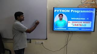 Python Programming by Srinivas Reddy - DATAhill Solutions - learn Programming Fundamentals