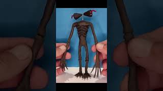 Creepy Siren Head With Modeling Clay