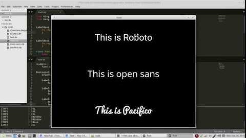 How to change font in Kivy using LabelBase
