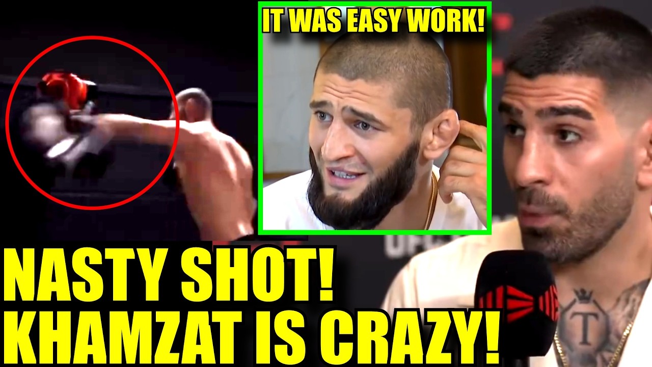 KHAMZAT CHIMAEV ALMOST KNOCKOUTS KHALIL ROUNTREE ON HIS FEET,Topuria challenges Jake Paul for a spar