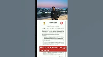 RPF SI ka answer key a Gaya #rpfconstable #rpfexam #rpf2024 #rpfconstable2024 #newvideo #trending