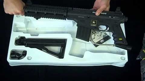 Tippmann US Army Project Salvo Paintball Gun