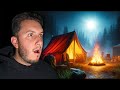 Surviving a terrifying night in the woods scary forest camping experience