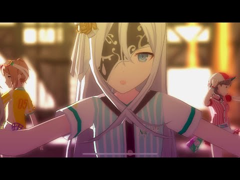 ［プロセカ3DMV］みのり、奏、絵名、咲希、寧々で「脳内革命ガール」
