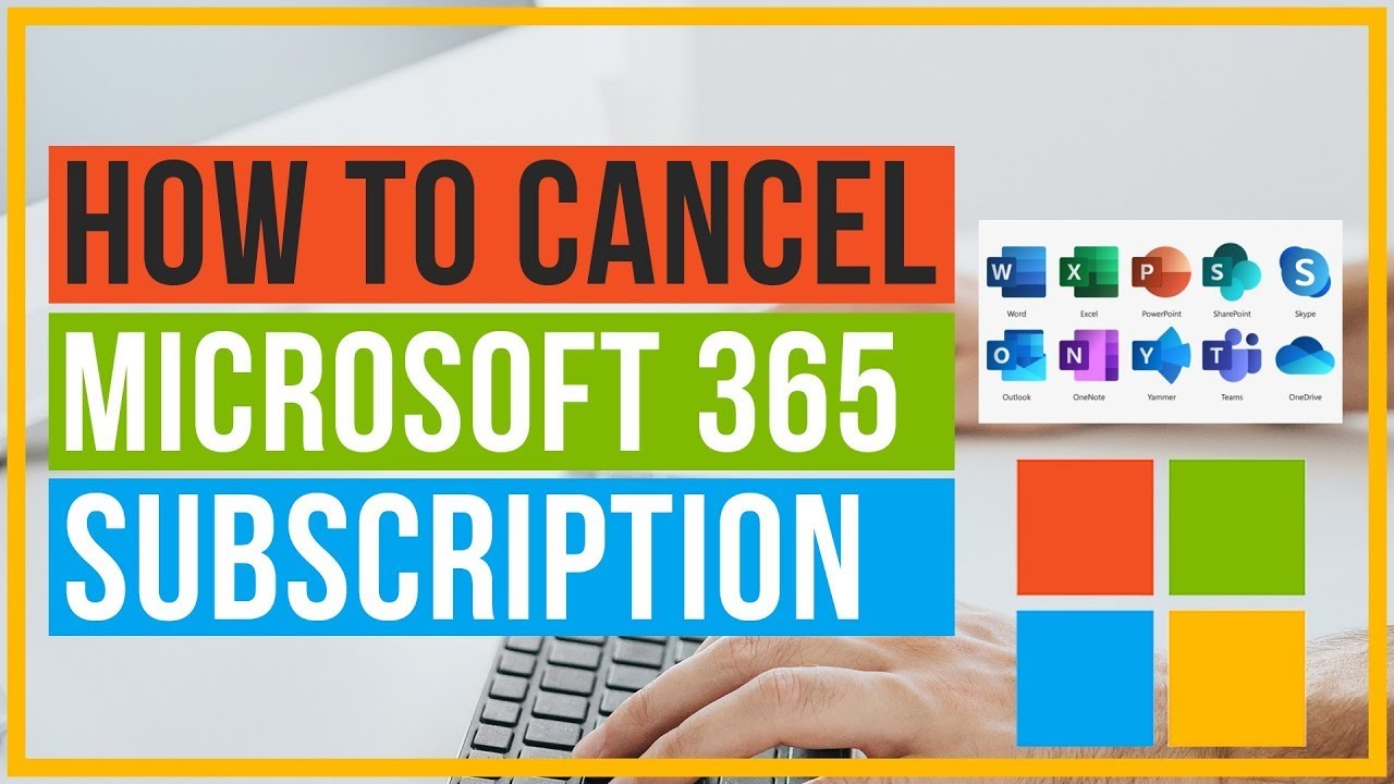 How To Cancel Your Microsoft 365 Subscription | Quick and Easy - YouTube