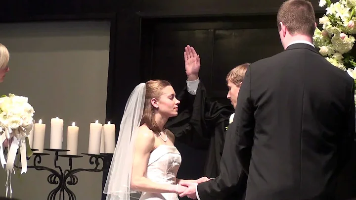 Dave and Rebekah Nash get married