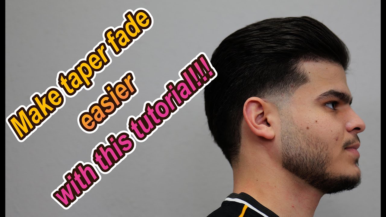 Taper Scissors Methods Tutorial for a taper fade, scissors cut and beard trim. Haircut - YouTube