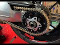 848 trackbike upgrades Part 3: Chain & Sprockets