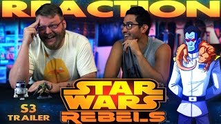 Star Wars Rebels Season 3 Trailer REACTION!!