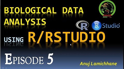 2 FACTOR RCBD Analysis | FACTORIAL | Biological Data Analysis using RStudio | Episode 5 | EXAMPLE 1