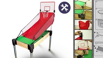 ASSEMBLY VIDEO: MA8191 - 48” 4 IN 1 COMBO GAMES TABLE