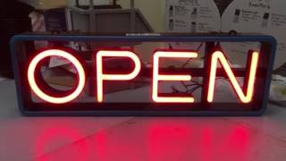 Mystiglo Led Open Sign 50