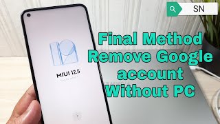 Xiaomi Mi 10T Pro /M2007J3SG/ MIUI 12.5.1 Remove Google Account, Bypass FRP, Without PC.