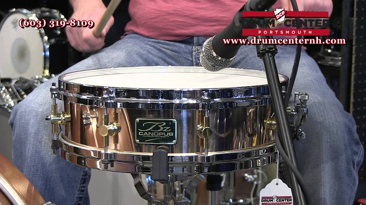 Canopus Piccolo Bronze Snare (BZ-1440) (中文發音，Chinese