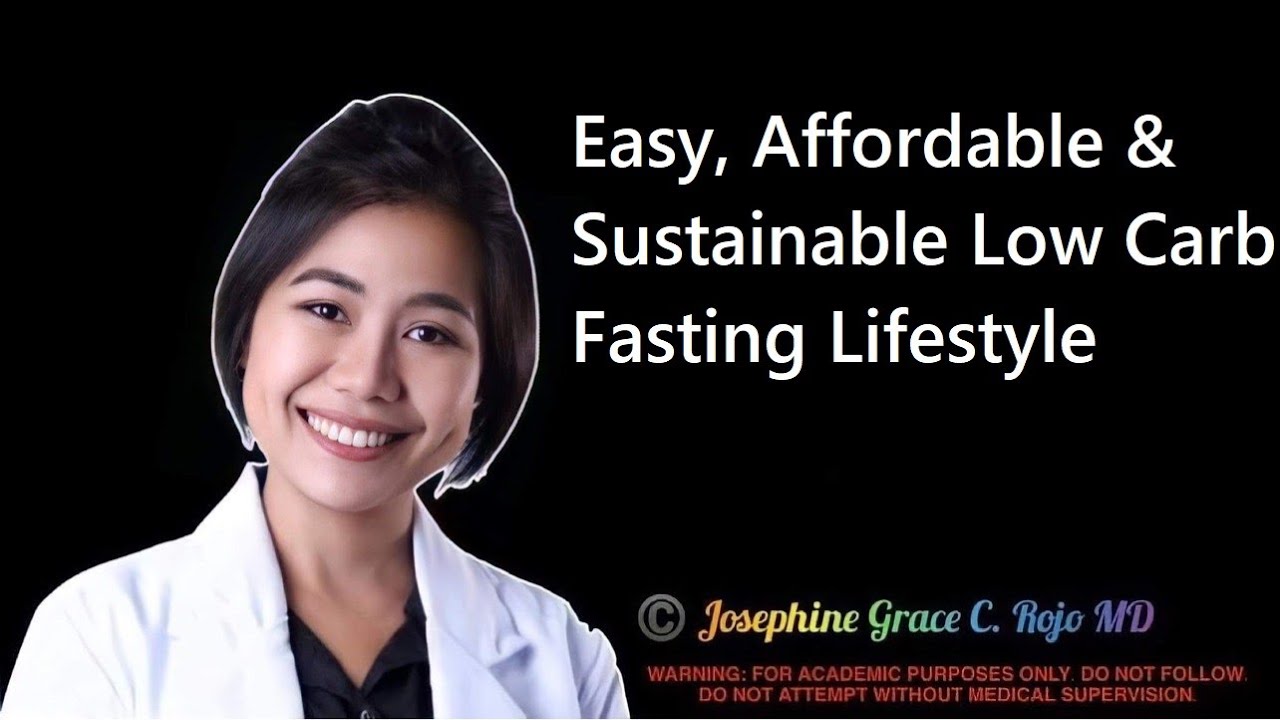 Easy, Affordable & Sustainable Low Carb  Fasting Lifestyle with Tito Jhay & Dr. Josephine Grace Rojo
