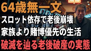64歳男性、家族よりギャンブルが優先『これ以上もう負けられない…』スロットに人生を削られた男の結末
