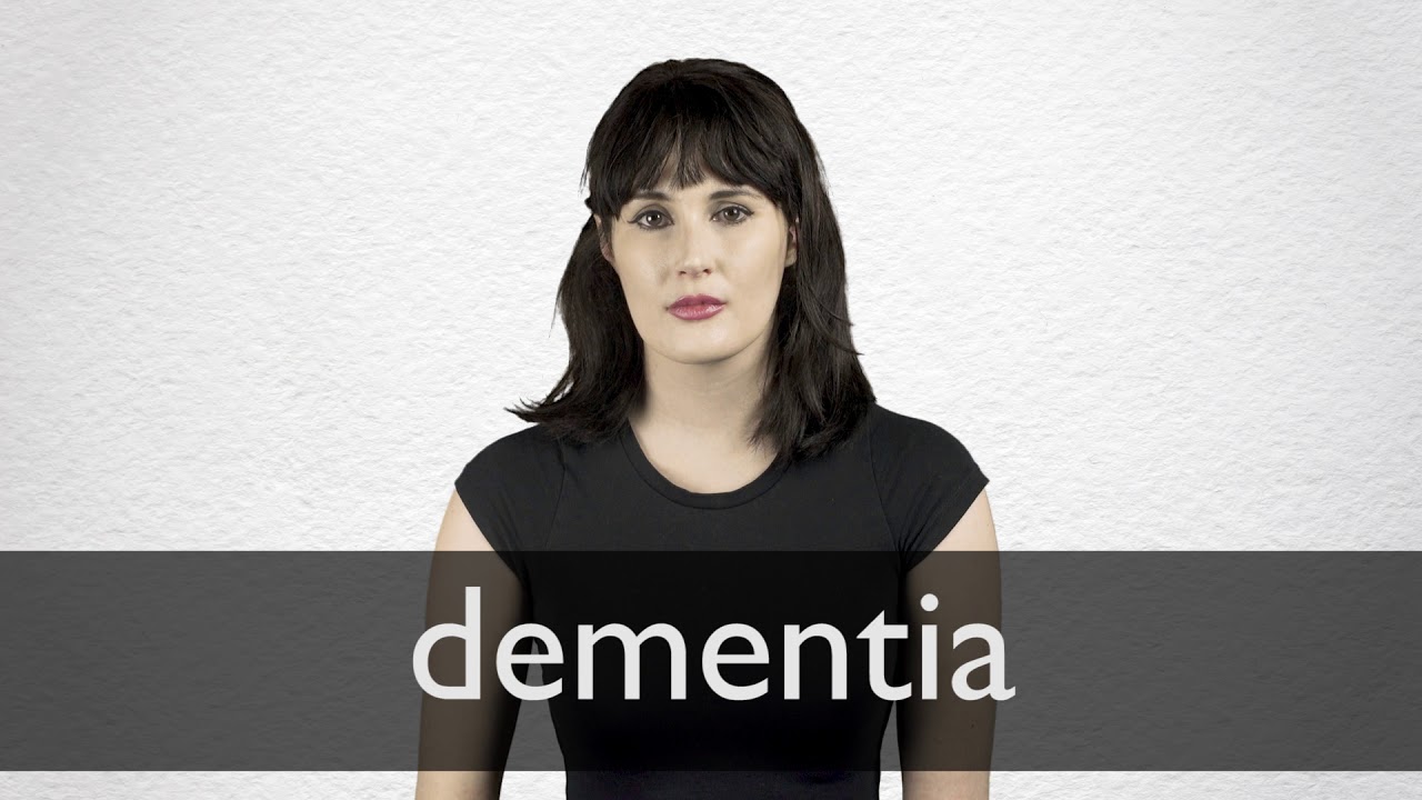 How to pronounce DEMENTIA in British English - YouTube