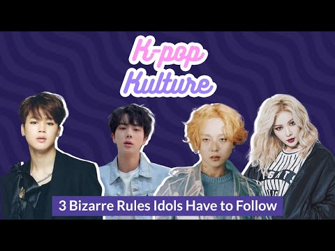 K-Pop Kulture: 3 Bizarre Rules Idols Have to Follow (Dating, Diets & More)| Indigo Music