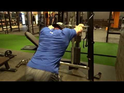 Straight Arm Pushdown | Gym Exercises | Peter Lagermand