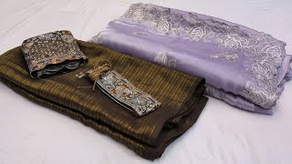 #Party wear sarees# Designer blouse  sarees#Patola saress#zimi choo sarees#new fancy saree#saree