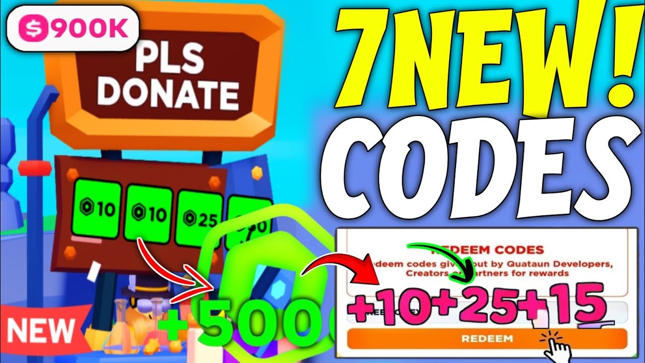 ⚠️UPD! CODES ⚠️PLS DONATE REDEEM CODES 2024 PLS DONATE CODES YouTube