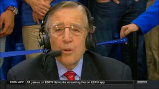 Brent Musburger signs off for final time