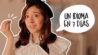 ¿¡CÓMO APRENDER UN IDIOMA EN UNA SEMANA!? ALIX