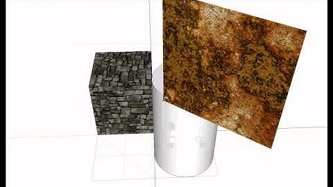 How to make custom scenery for RCT3 with SketchUp using Multiple Textures - Part 1