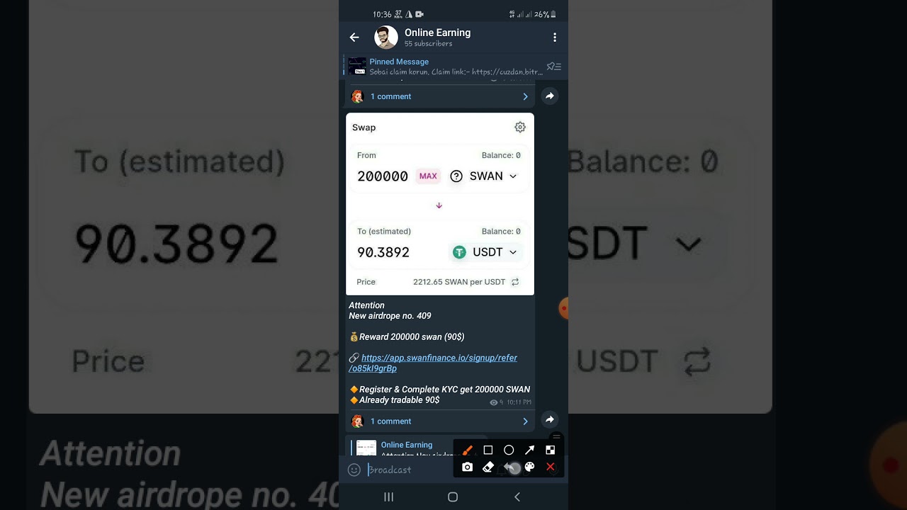How to create account on swanfinance and submit KYC | Reward 90$ 🤑