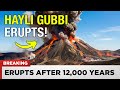 1 MINUTE AGO: Ethiopia's "Dead" Hayli Gubbi Volcano Awakens After 12,000 Years, 45,000 Feet Ashes