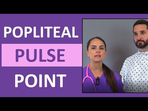 Vídeo: Popliteal Pulse: O Que é E Como Encontrá-lo