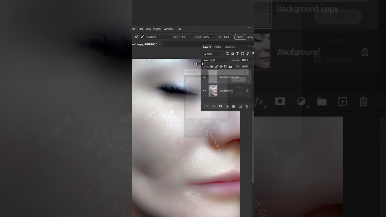 The fastest and Easy Way to Repair Skin with Photoshop
