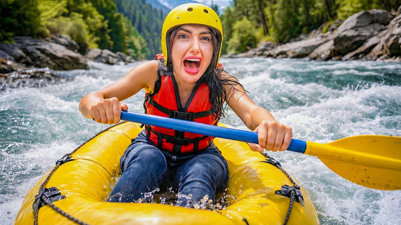 لحظات مرعبه عشتها انا واختي | انقلب القارب على راسنا !!