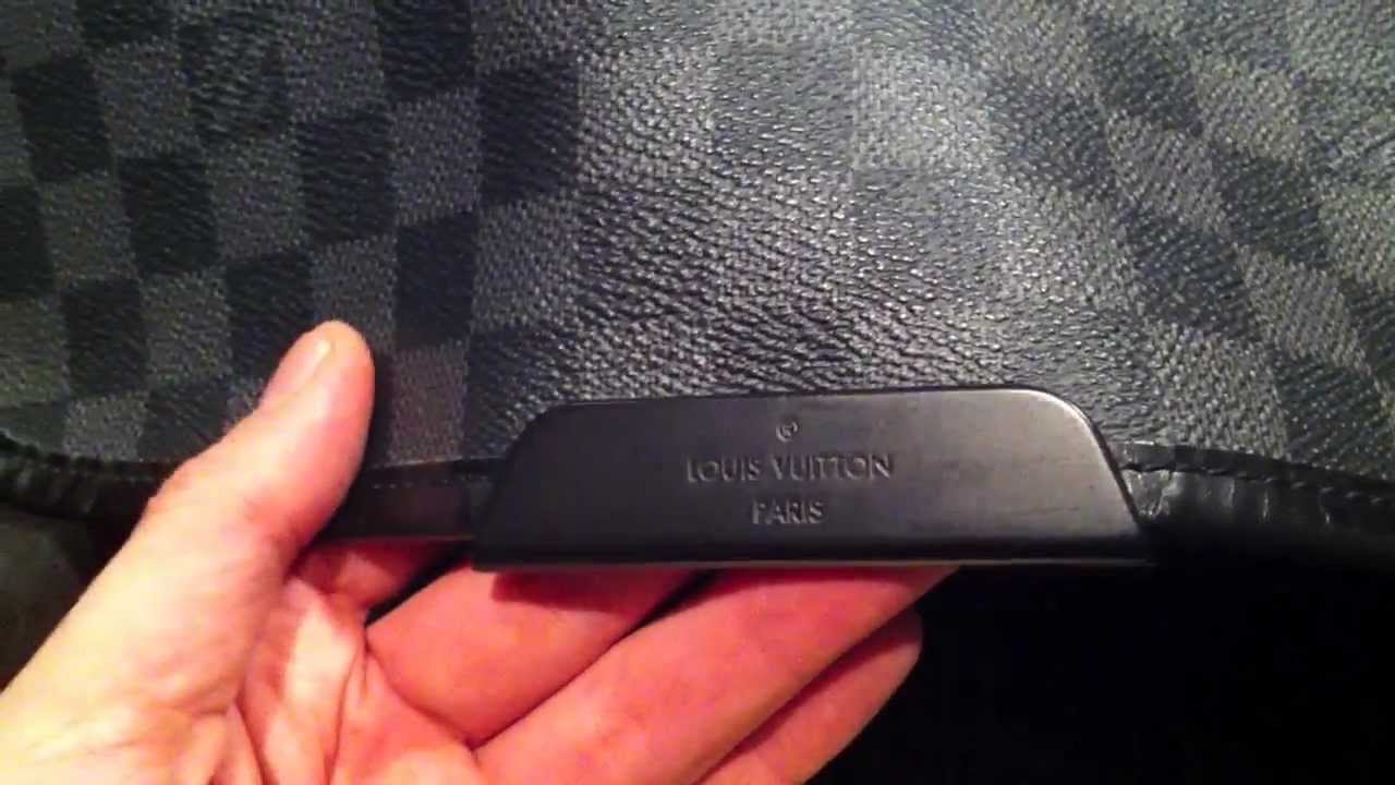Louis Vuitton Damier Infini Leather Avenue Sling Bag Review, Unboxing, &  Try On - Virgil Abloh LV 