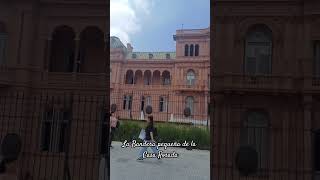 La Bandera de la Casa Rosada #argentina #noticias #casarosada #bandera Bandera #milei #javiermilei