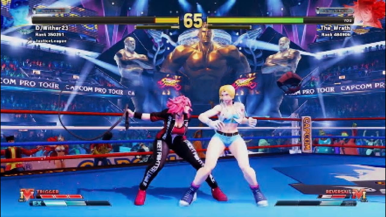 Street Fighter V. Poison vs Lucia (Ranked Match) Ring of Destiny