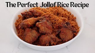 How to Cook the Perfect Jollof Rice for Beginners| Nigerian Jollof Rice