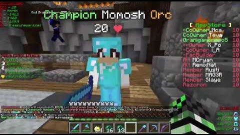 Momosh hacking on Treasure wars (kill aura) reforged