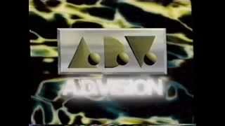 A.D.V. - A.D.Vision (1995) Company Logo (VHS Capture)
