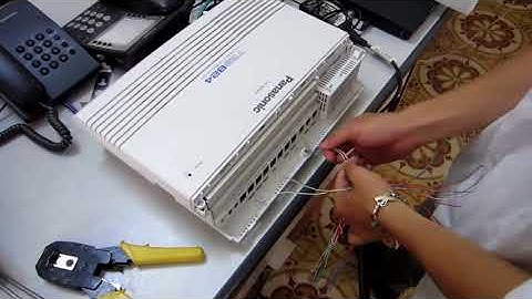 Hướng dẫn sử dụng tổng đài panasonic kx tes824