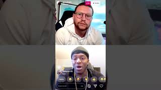 KSI and Behzinga talk about Simon and Talia’s relationship during first lockdown #shorts