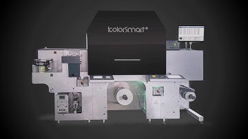 Teaser Kolorsmart+ : UV Inkjet Label Production Press