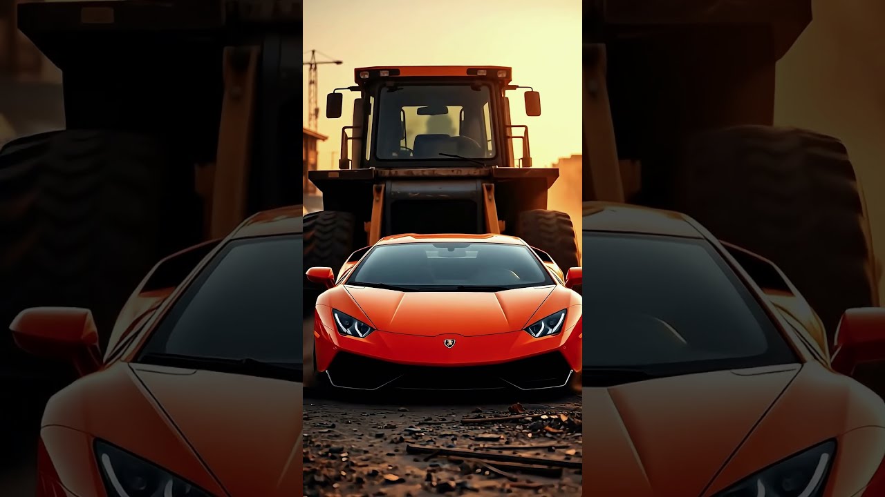  Watch A Giant Bulldozer Flatten Lamborghini In Seconds Crushedlux Viralvideo Ai Aigenerated