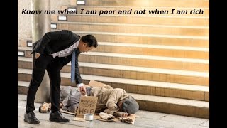 Nkem Owoh   Know me when am poor not when am rich