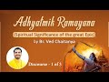 Webinar on spiritual significance of the great epicadhyatmik ramayana by br ved chaitanya1 of 3