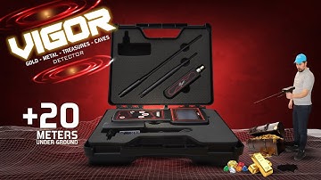 Vigor" Gold & Treasure Detector - Long Range Locator