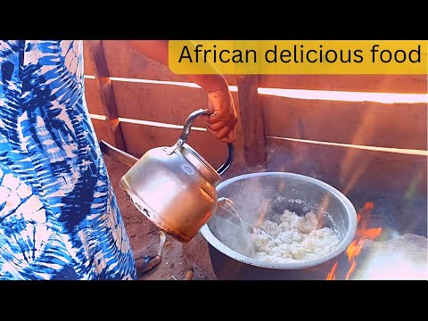 African village life// cooking lunch for the builders// building the village community school