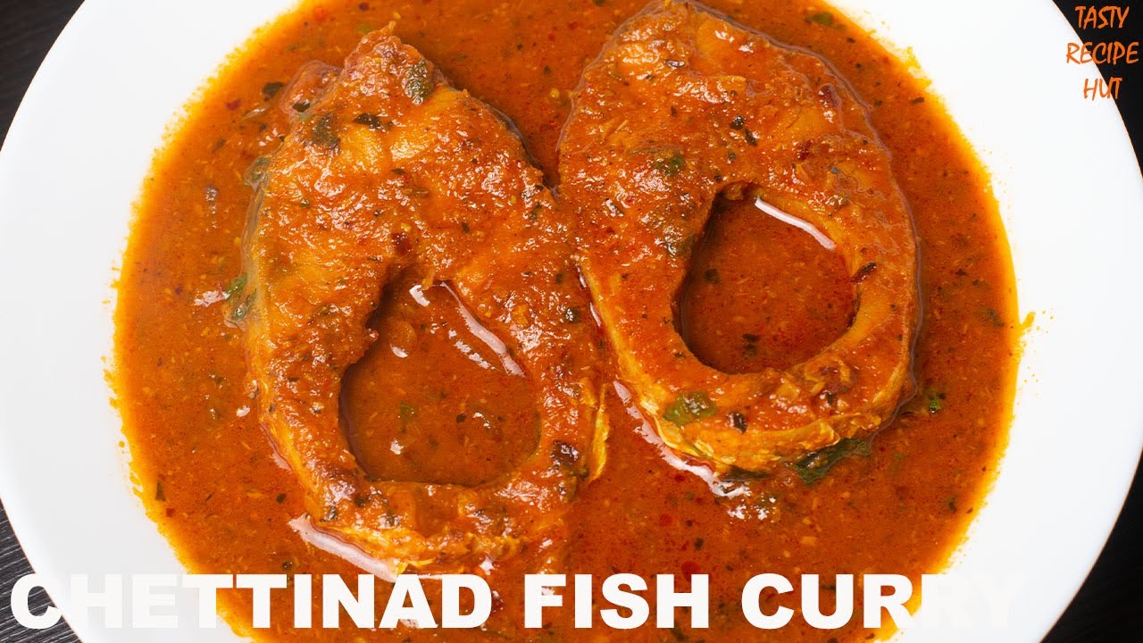 Chettinad fish curry ! South Indian Chettinadu Meenu Kolambu ! Fish Curry | Tasty Recipe Hut